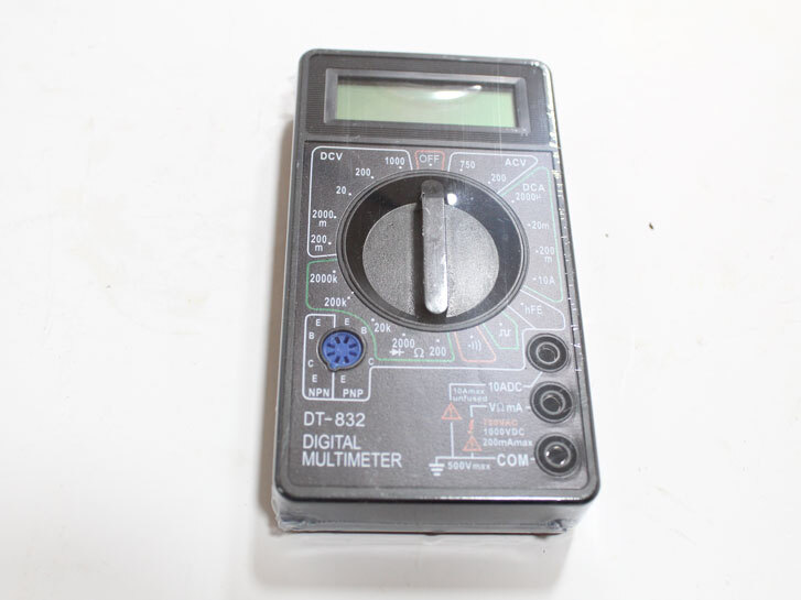 Мультиметр цифровий DT-832 зі звуком