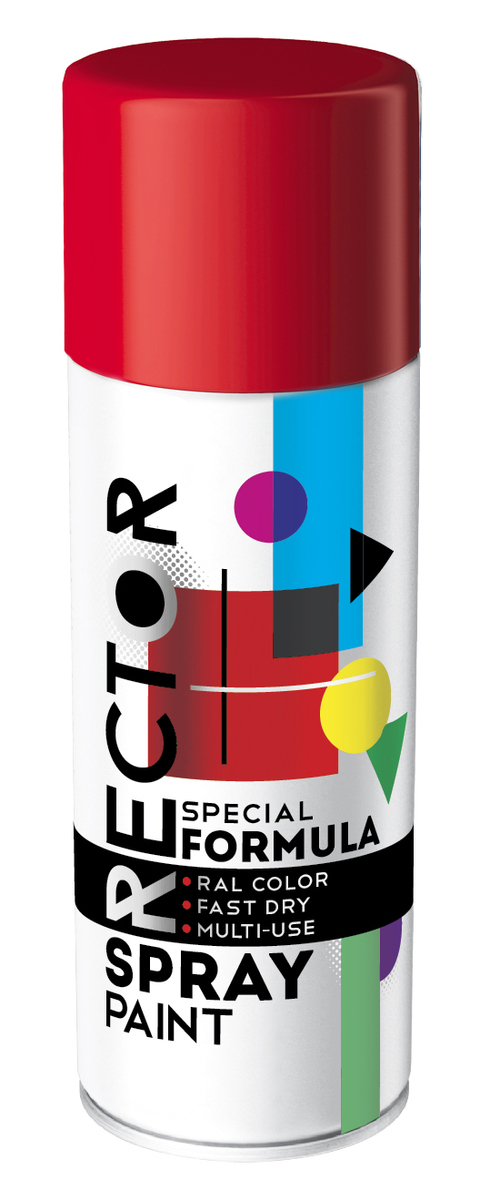 Фарба червона (0,400 л) RAL 3020