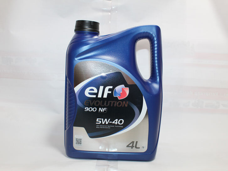 Олія моторна синтетика 5w40 (4 л) ELF EVOLUTION 900 NF