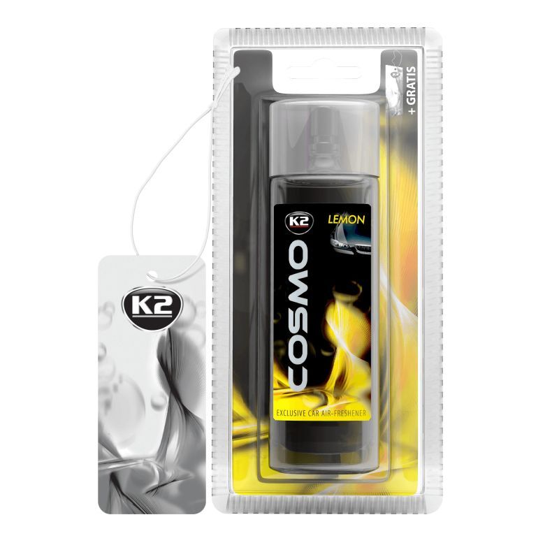 Освіжувач повітря Лимон 50мл із підвіскою COSMO LEMON+GRATIS
