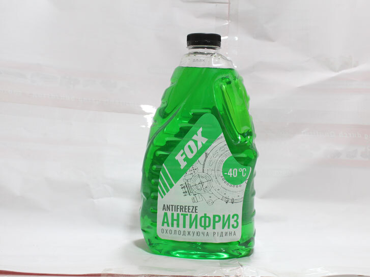 Тосол Антифриз (-40) (4 л) зелений G11