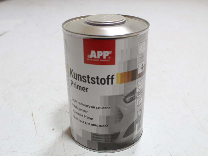 Грунт із пластику прозоро-срібний 1000 мл. APP Kunststoff Primer