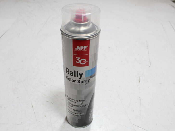 Фарба безбарвна (Лак) (0,600 л) APP Rally Color Spray