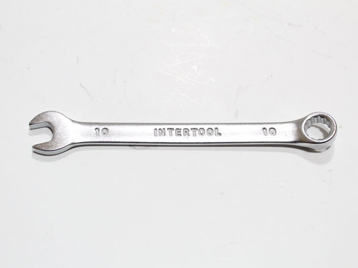 Ключ ріжково-накидний 10 мм Intertool