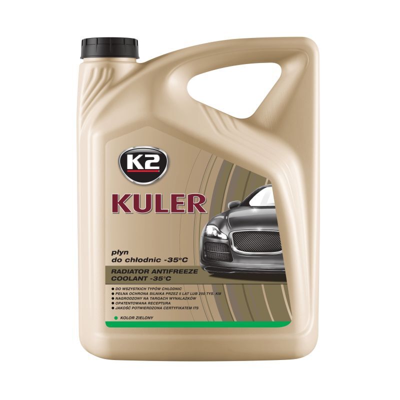 Тосол Антифриз (-35) (5 л) зелений G11 Kuler Long Life