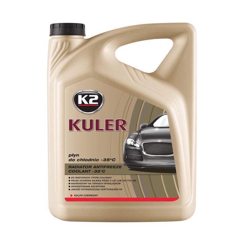 Тосол Антифриз (-35) (5 л) червоний G12 Kuler Long Life
