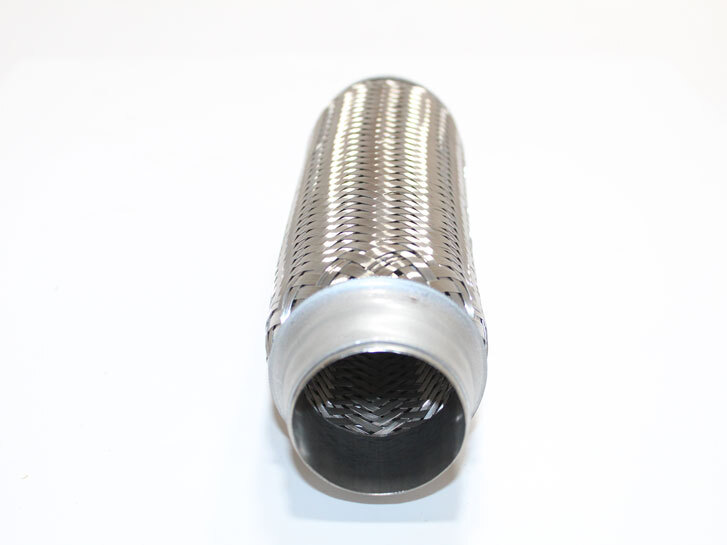 Гнучка труба вихлопу з внутрішнім обплетенням 45mm X 230mm