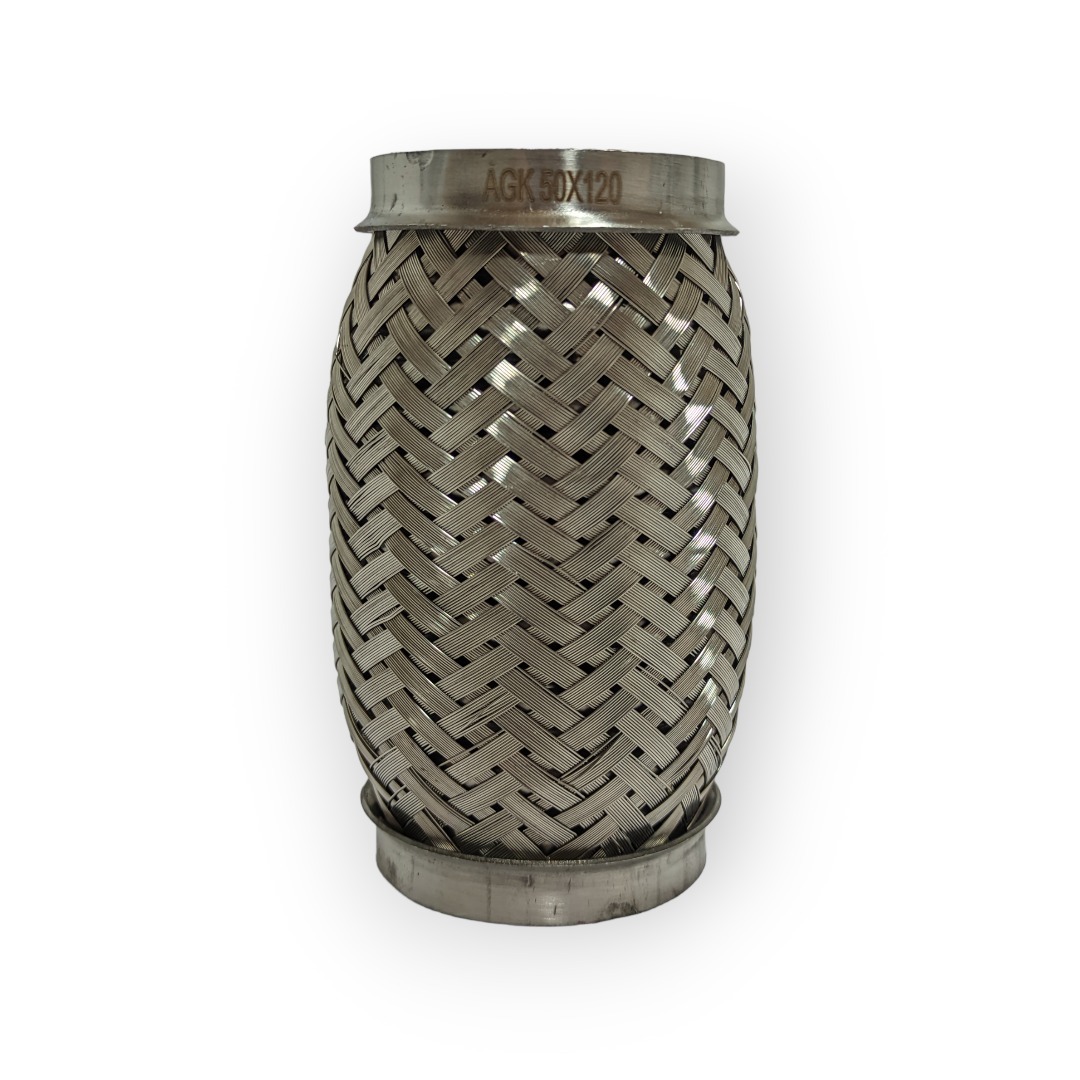 Гнучка труба вихлопу авто з блокуванням 50mm X 120mm