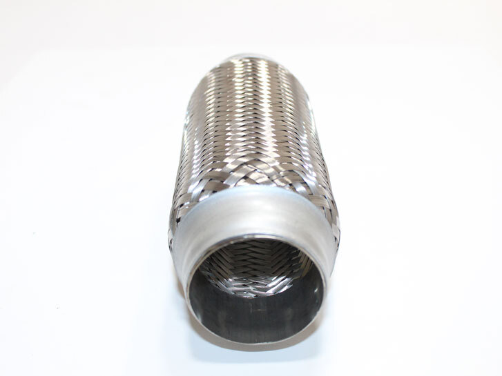 Гнучка труба вихлопу з внутрішнім обплетенням 50mm X 200mm