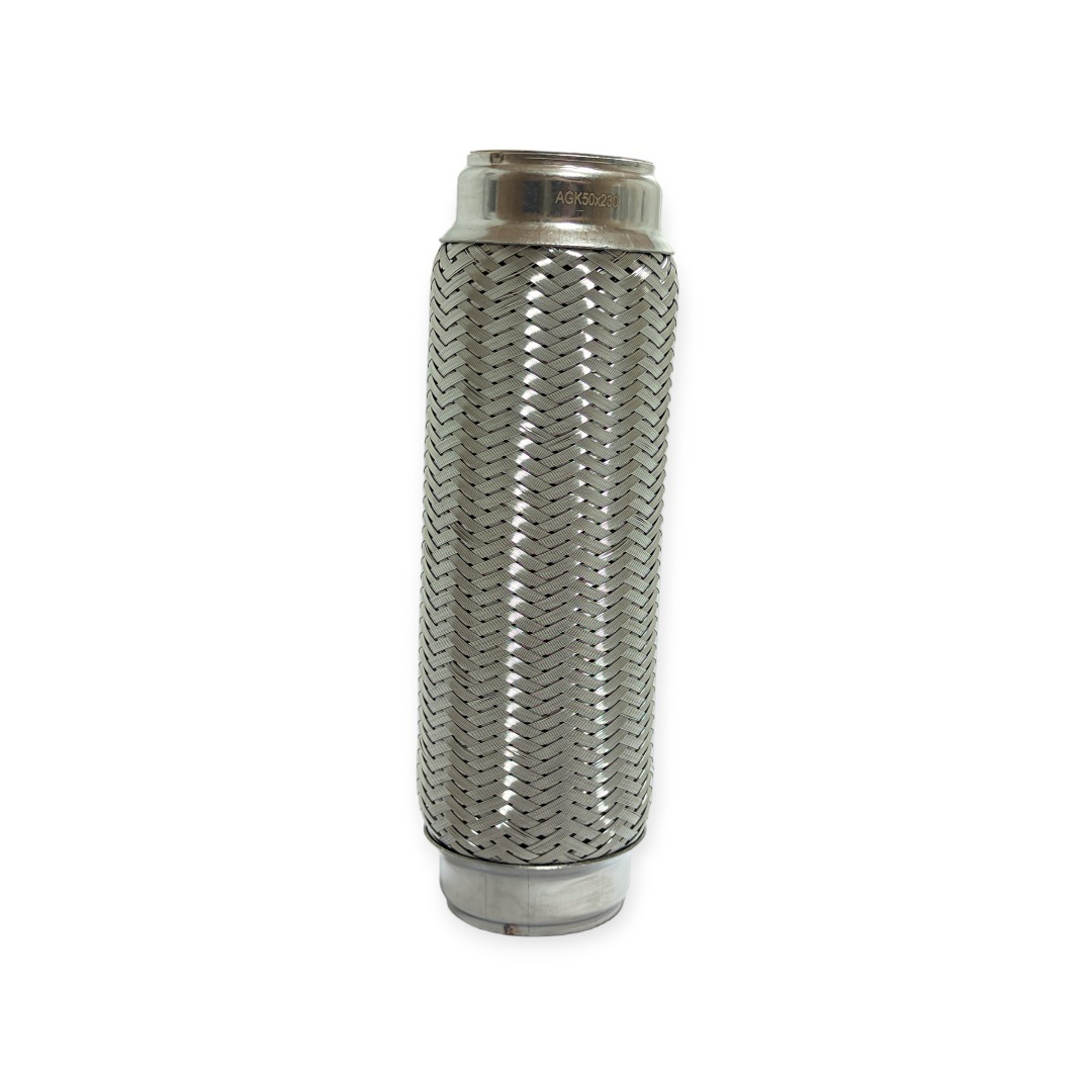 Гнучка труба вихлопу авто з внутрішнім обплетенням 50mm X 250mm