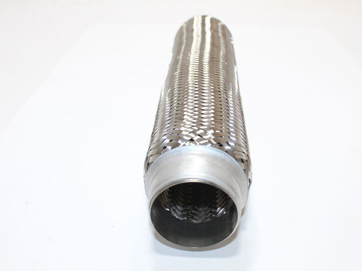 Гнучка труба вихлопу з внутрішнім обплетенням 50mm X 350mm