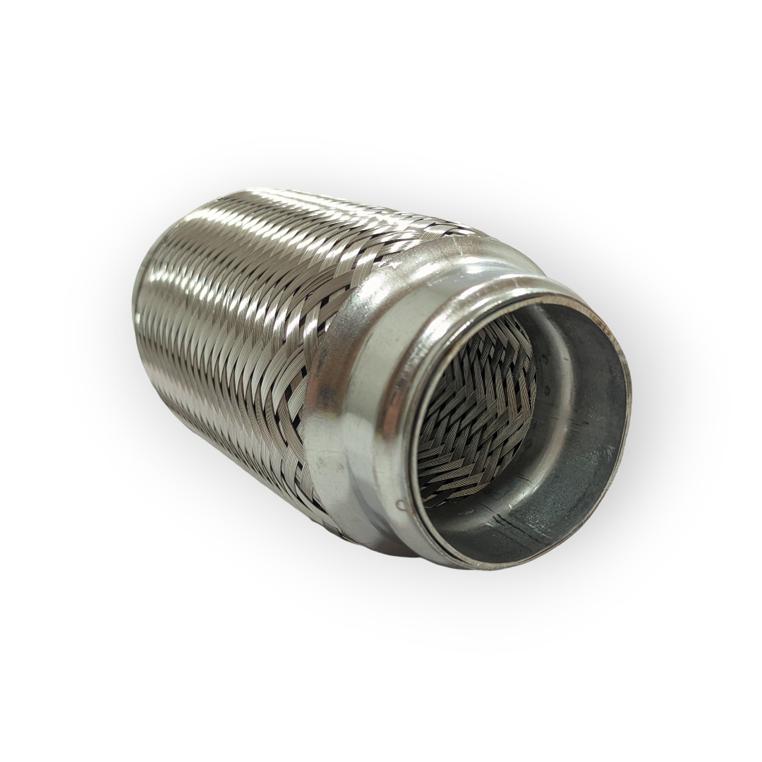 Гнучка труба вихлопу авто з внутрішнім обплетенням 55mm X 150mm