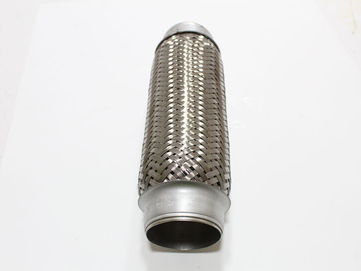 Гнучка труба вихлопу з внутрішнім обплетенням 55mm X 230mm