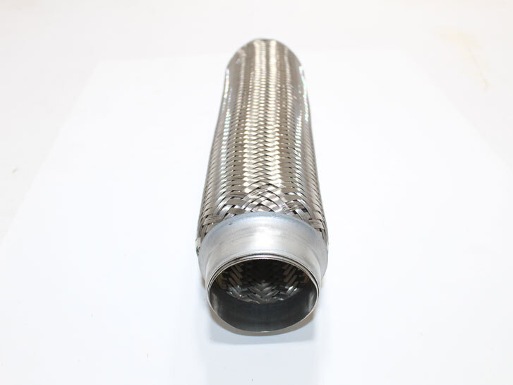 Гнучка труба вихлопу з внутрішнім обплетенням 55mm X 320mm