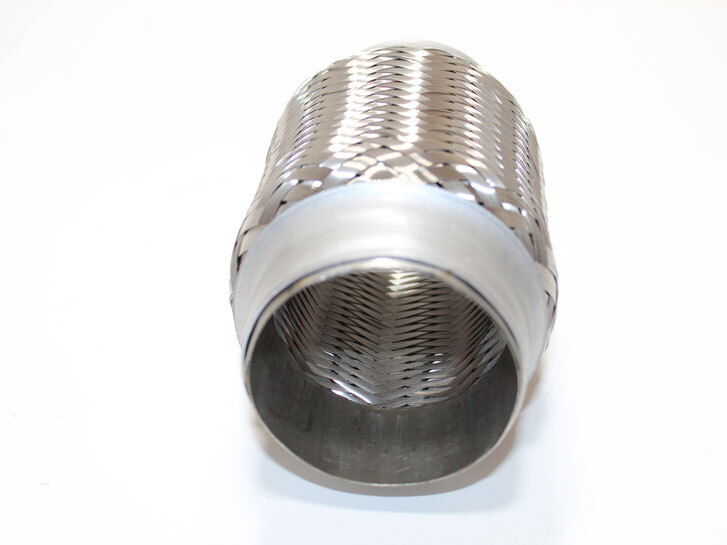 Гнучка труба вихлопу з внутрішнім обплетенням 64mm X 150mm