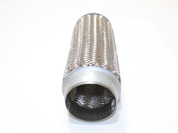 Гнучка труба вихлопу з внутрішнім обплетенням 75mm X 300mm