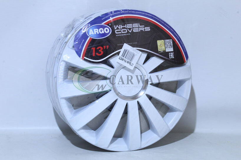 Ковпаки на колеса (4шт) R13 Spyder PRO White