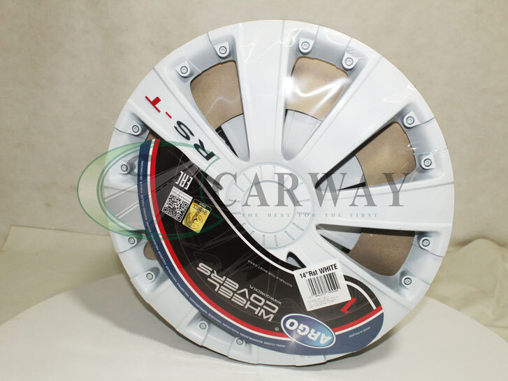 Ковпаки на колеса (4шт) R14 RST White