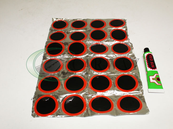 Латки камер Red Sun 24 шт (круглі+клей.) RS-24