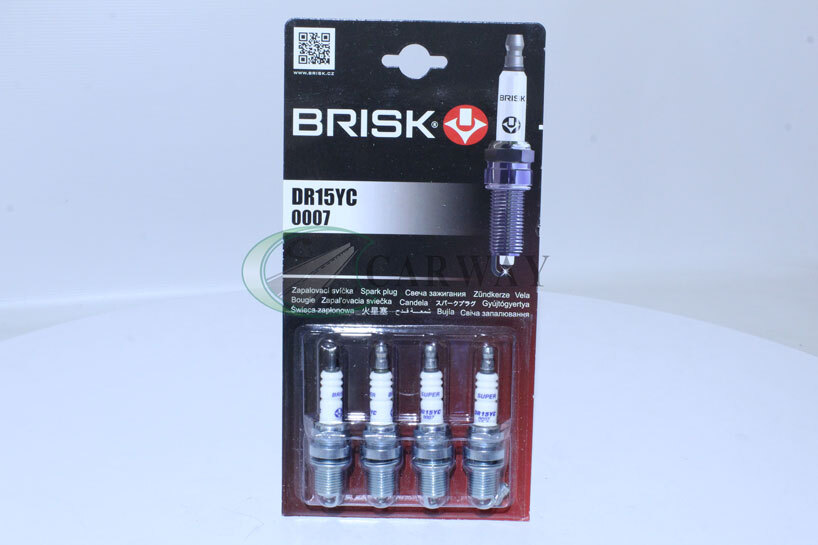 Свічки запалювання ВАЗ 2110 2111 2112 (16 кл.) 2112-3707000 Brisk
