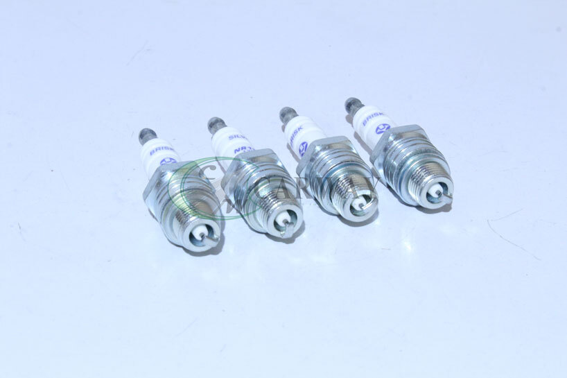 Свічки запалювання Волга, Газель дв.402 під газ, коротка SILVER BR NR15S Brisk