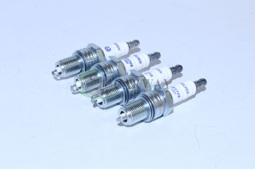 Свічки запалювання Волга, Газель дв.406 під газ, довга SILVER BR LR17YS.4K Brisk