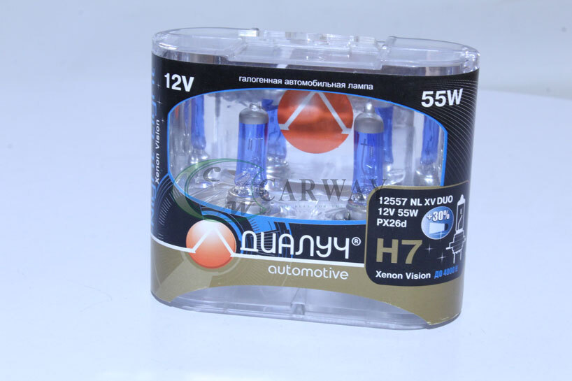Лампа галоген. 12в Н7 55w NIGHT LIGHT XENON VISION