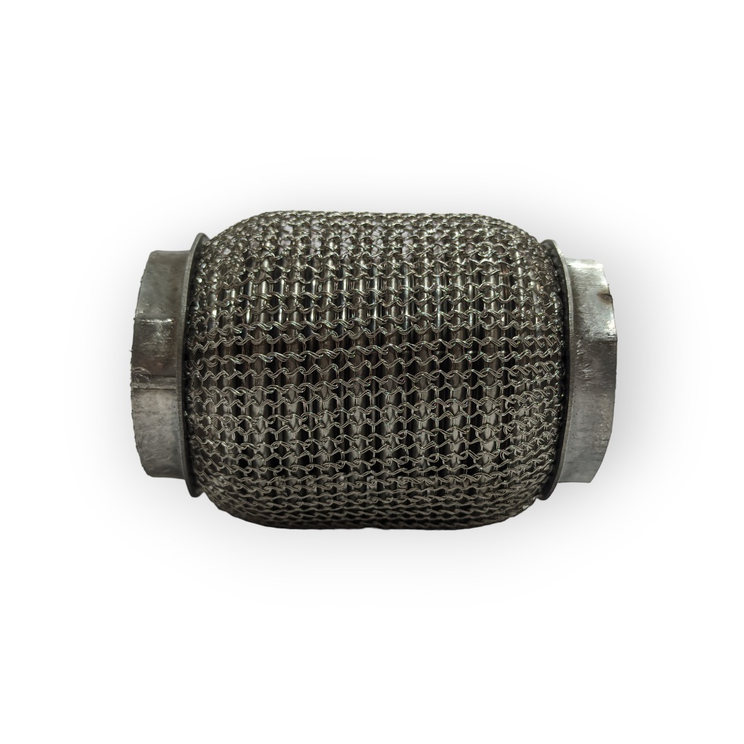Гнучка туба вихлопу з сітчастимоблетенням 45mm X 100mm