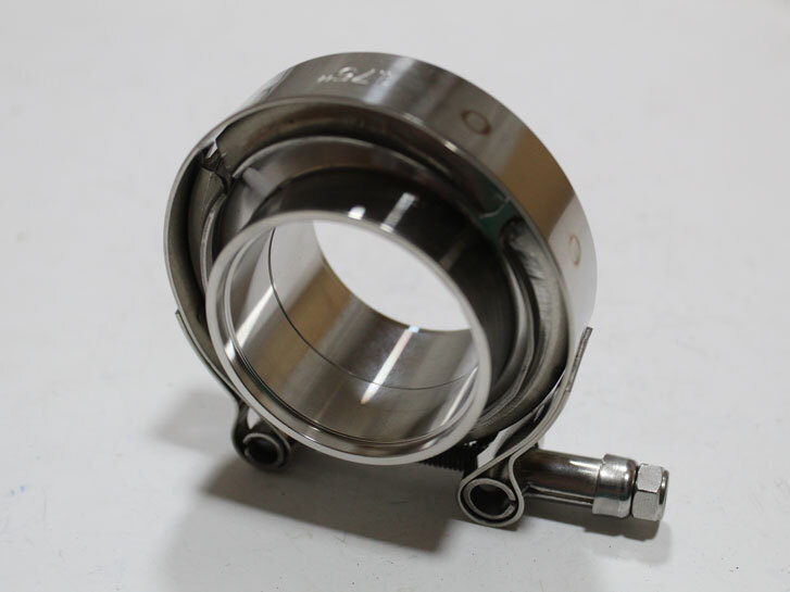 Хомут з фланцями V-Band нержавіюча сталь 45мм (1.75") AGK-VB1045F