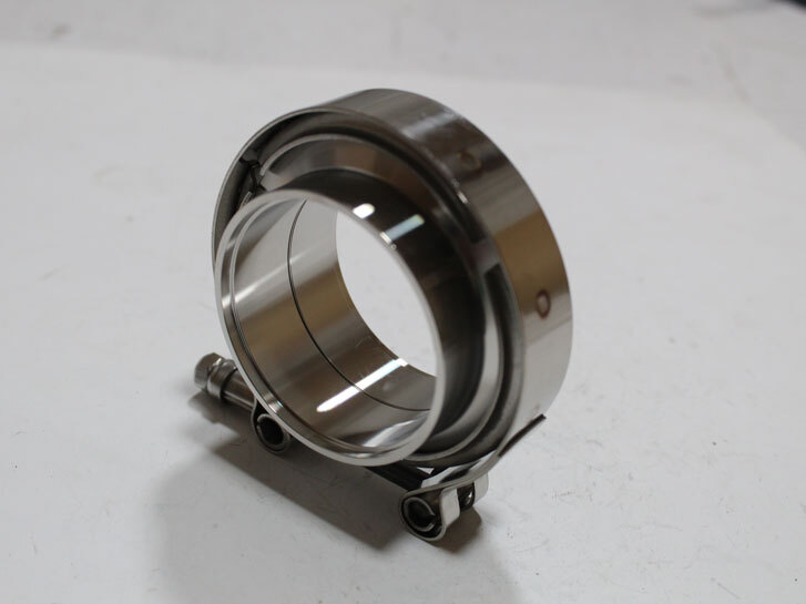Хомут з фланцями V-Band нержавіюча сталь 57мм (2.25") AGK-VB1057F