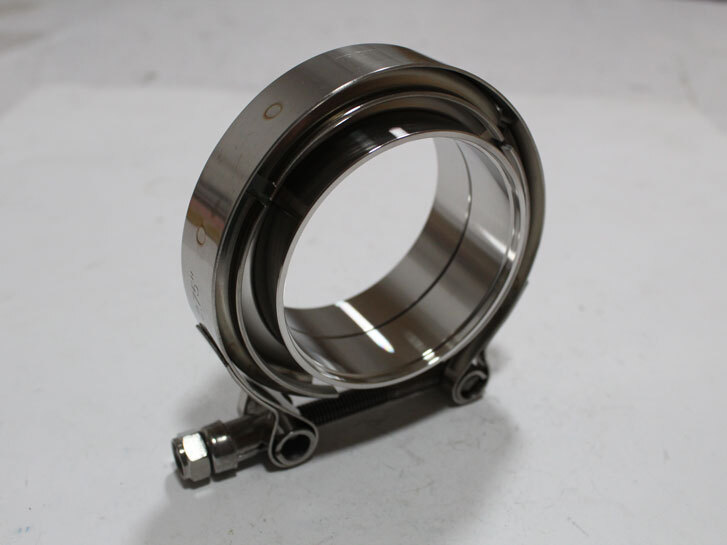 Хомут з фланцями V-Band нержавіюча сталь 70мм (2.75") AGK-VB1070F