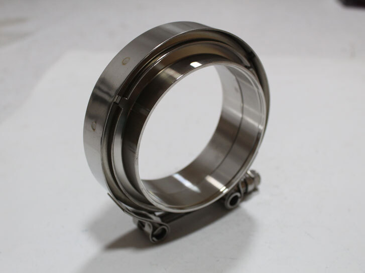 Хомут з фланцями V-Band нержавіюча сталь 89мм (3.5") AGK-VB1089F