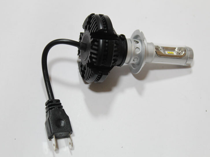Лампа LED Н7, діод PHILIPS ZES/9-32V, 22W, 6000К/тип охолодження радіатор "X3"