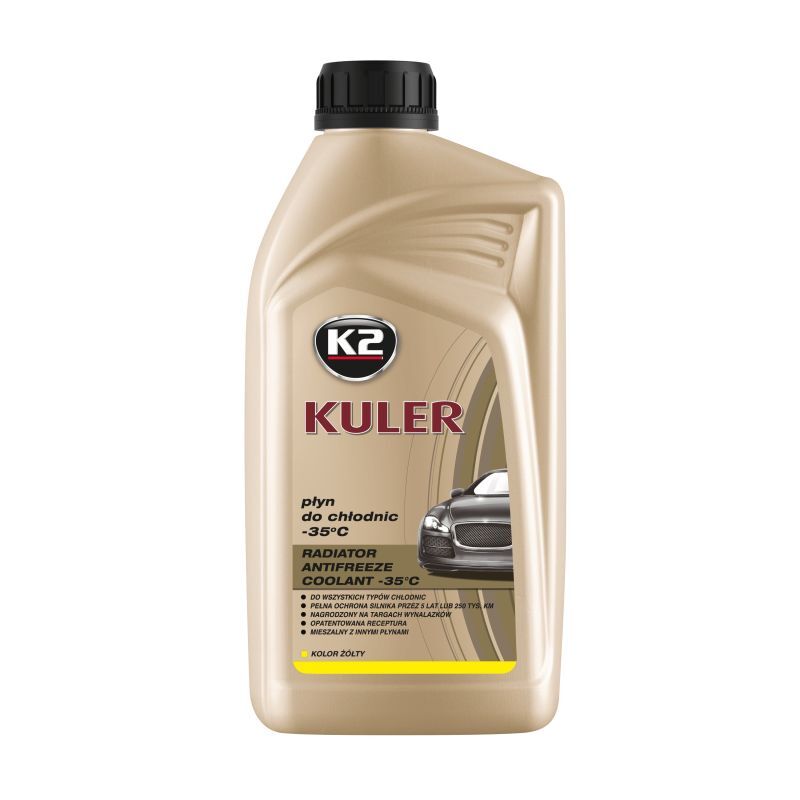 Тосол Антифриз (-35) (1 л) жовтий G11 Kuler Long Life