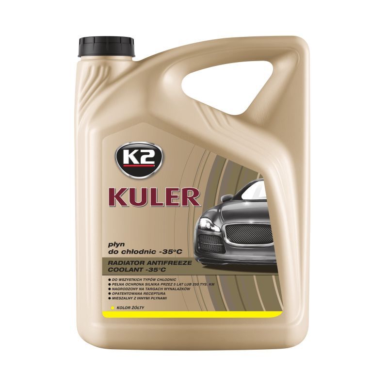 Тосол Антифриз (-35) (5 л) жовтий G11 Kuler Long Life