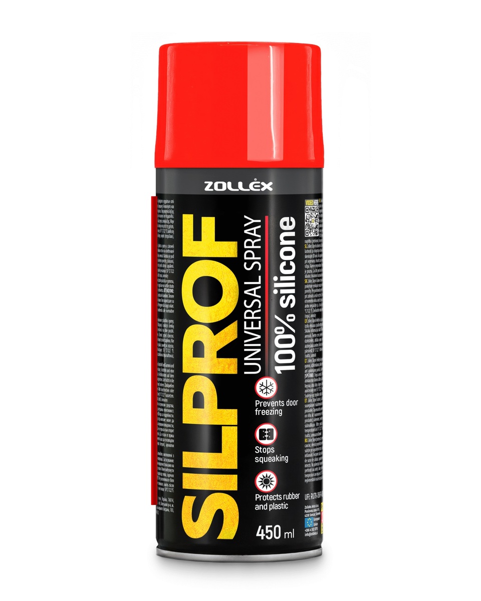 Силіконовий спрей 100% SILPROF 450мл 15124 Zollex