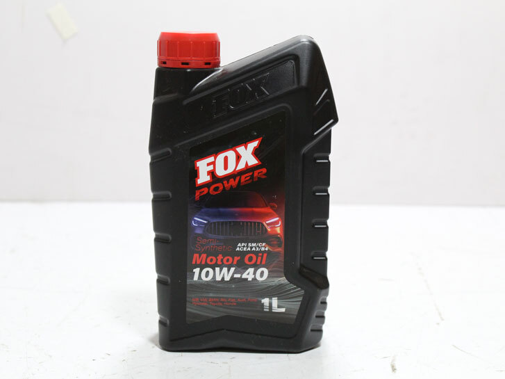 Масло моторне 10w40 напівсинтетика (1 л) POWER PREMIUM FOX