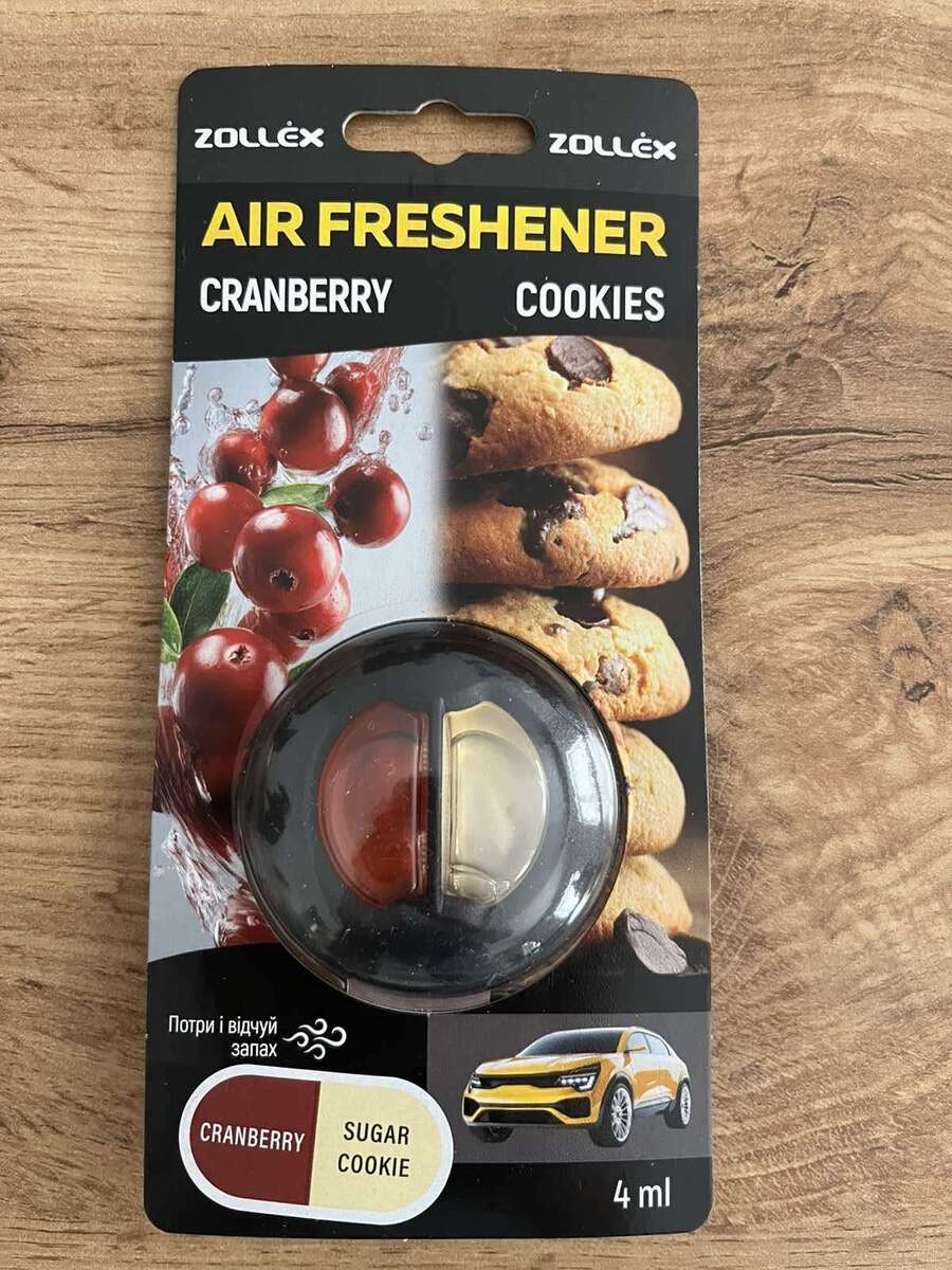 Освіжувач повітря 4 мл Cranberry/Shugar cookies 17028