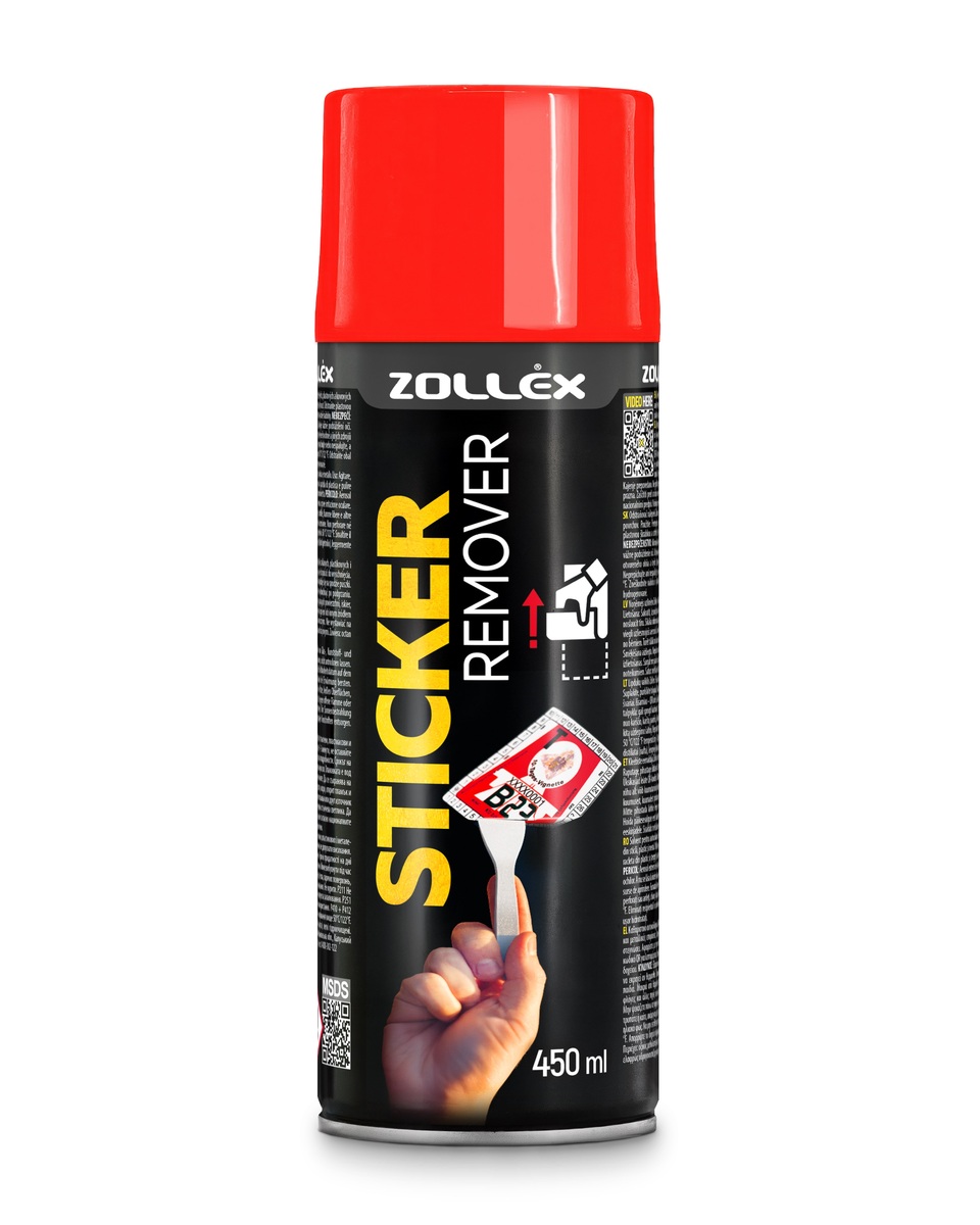 Очисник наклейок та клею ST-011 450мл. 15119 Zollex