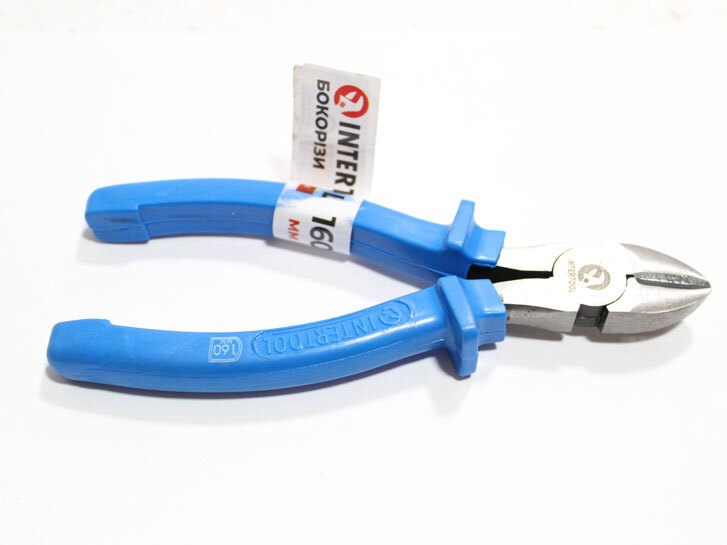 Бокорізи 160мм пластикі рукоятки Intertool