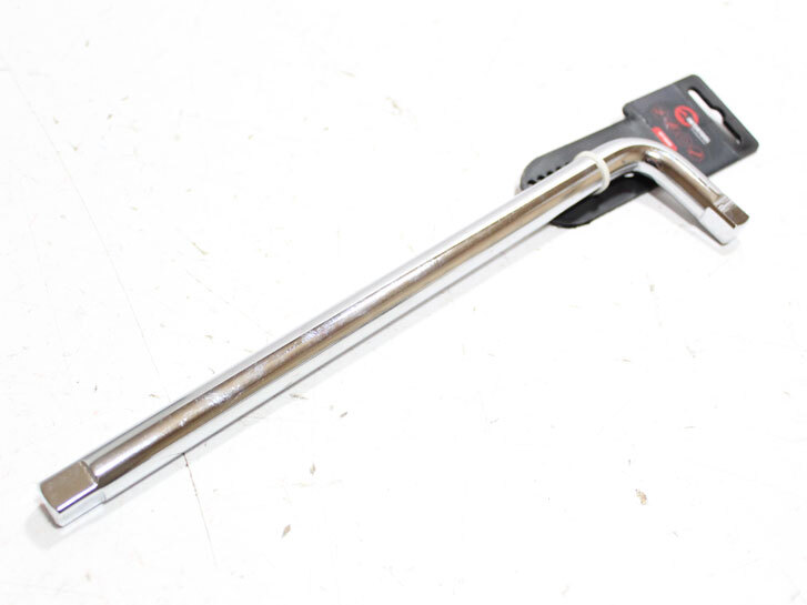 Вороток 1/2" Г-обр. 2-сторонній 230*50мм "Intertool"