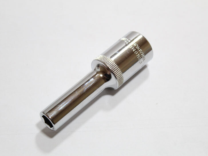 Головка 1/2" 6-гр. подовжена 8 мм "Intertool"