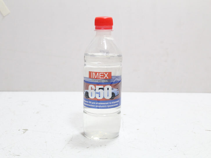 Розчинник Р-650 (0,5 л) 0,375 кг IMEX