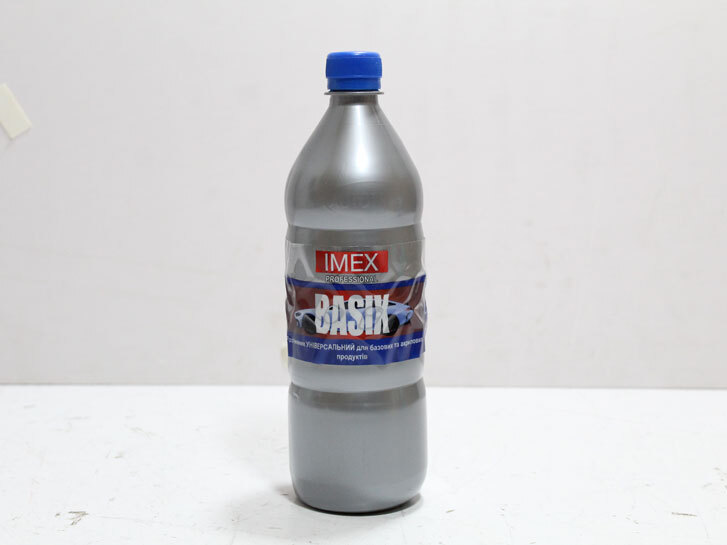 Розчинник універсальний "BASIX" (1 л) (для базових покриттів та акрилових продуктів (без прекурсорів)) 0,720 кг IMEX