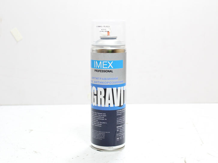 Антигравій спрей 650 мл чорний ANTIGRAVITEX IMEX