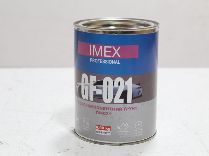 Грунт червоно-коричневий 1л універсальний професійний GF-021 (0,9 кг) IMEX