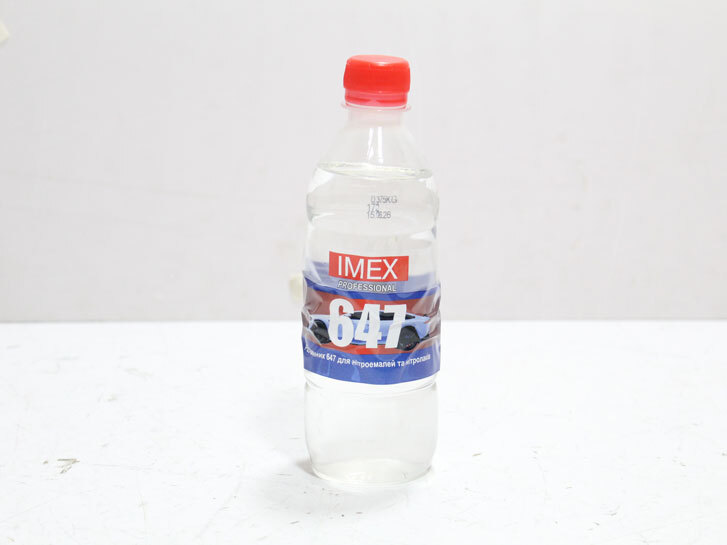 Розчинник Р-647 (0,5 л) 0,375 кг IMEX