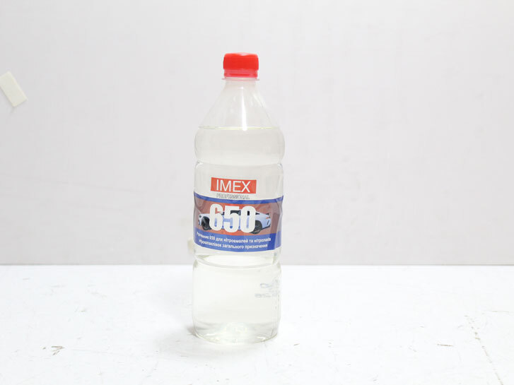 Розчинник Р-650 (1 л) 0,750 кг IMEX