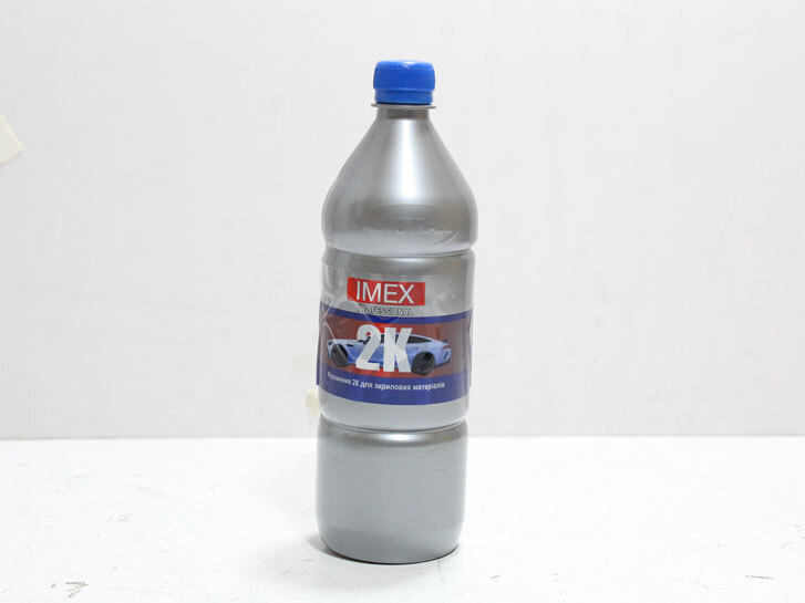 Розчинник 2К (1 л) акрилових продуктів 0,750 кг IMEX