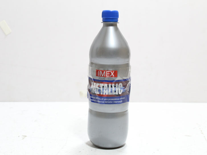 Розчинник для металевих баз та перламутрів без прекурсорів (1 л) METALLIC 0,720 кг IMEX